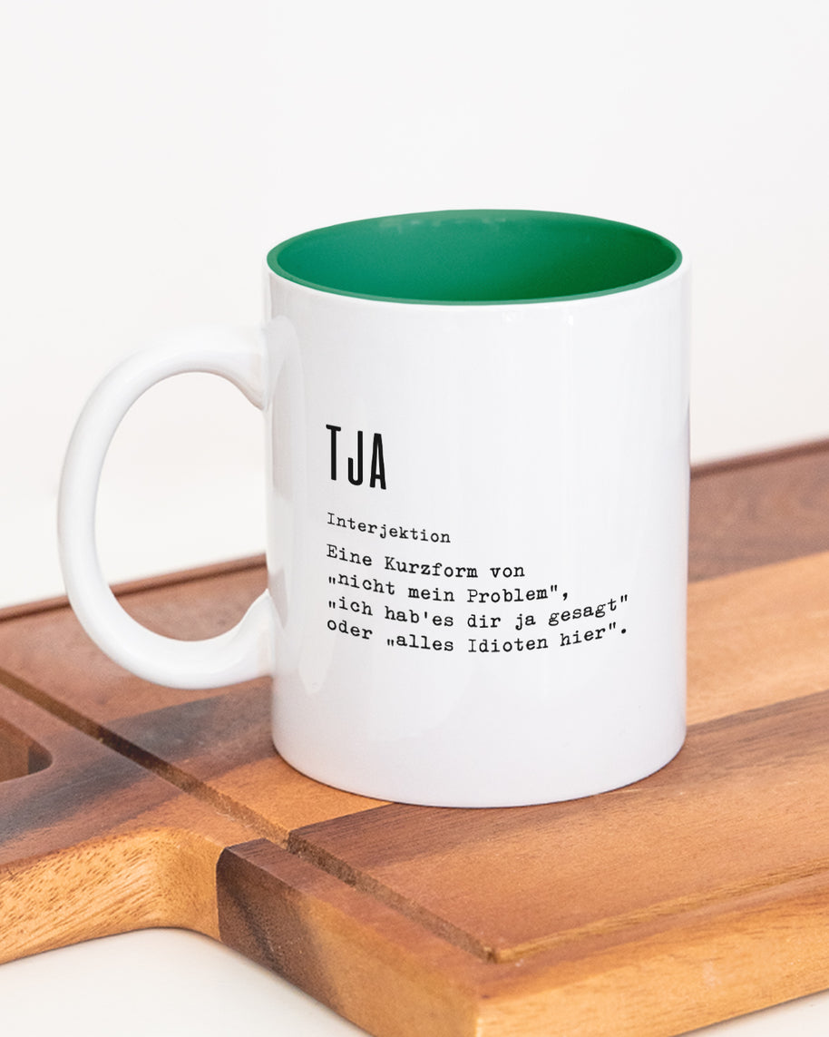 Definition Tja - Tasse