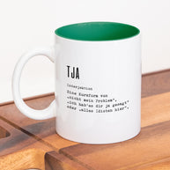 Definition Tja - Tasse