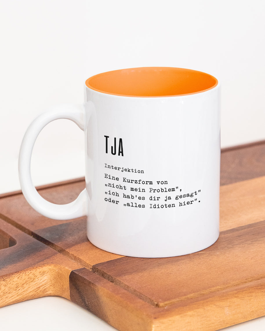 Definition Tja - Tasse