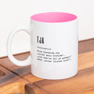 Definition Tja - Tasse