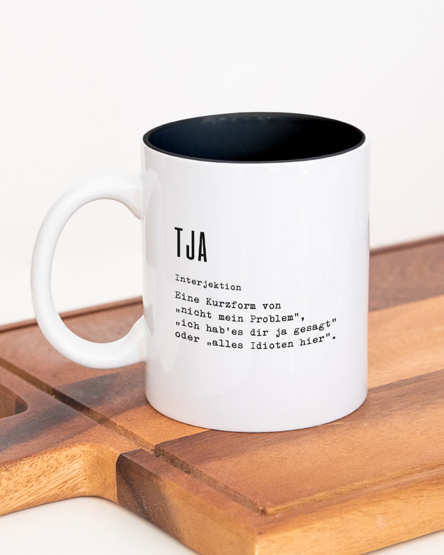 Definition Tja - Tasse