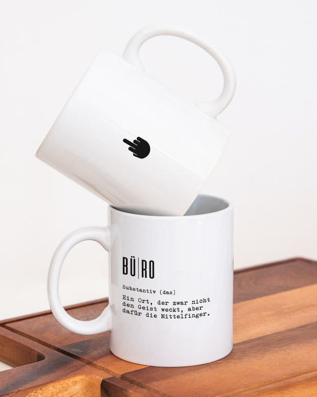Definition Büro - Tasse
