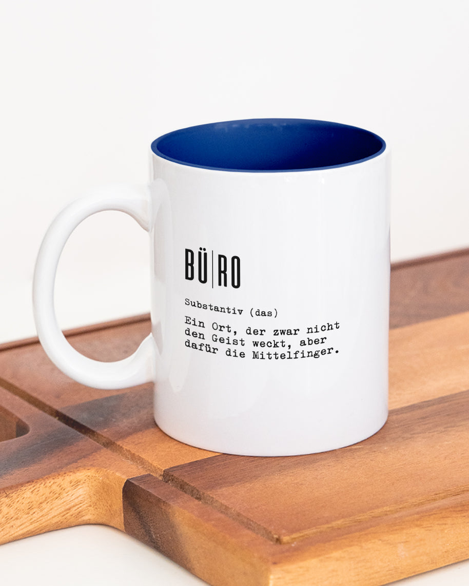 Definition Büro - Tasse