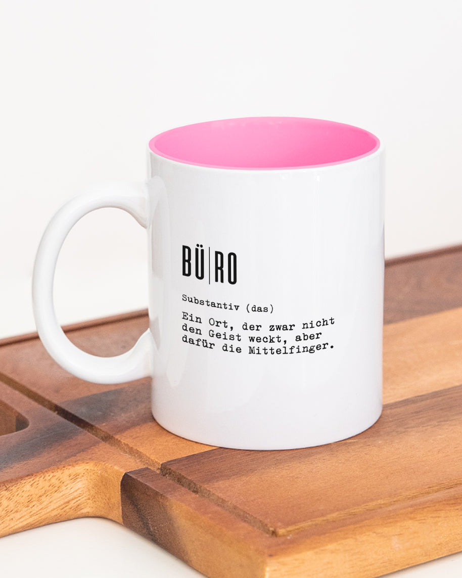 Definition Büro - Tasse