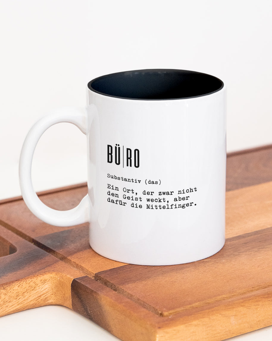 Definition Büro - Tasse