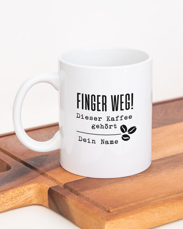 Finger weg - Tasse