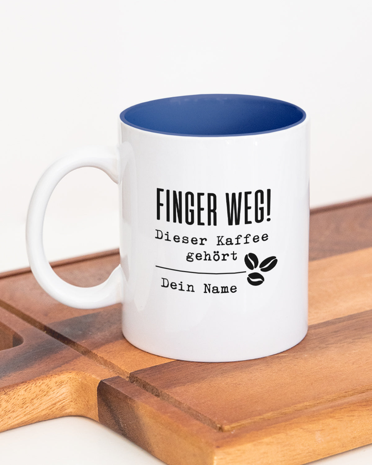 Finger weg - Tasse Dunkelblau Tasse Lieblingskollegen®