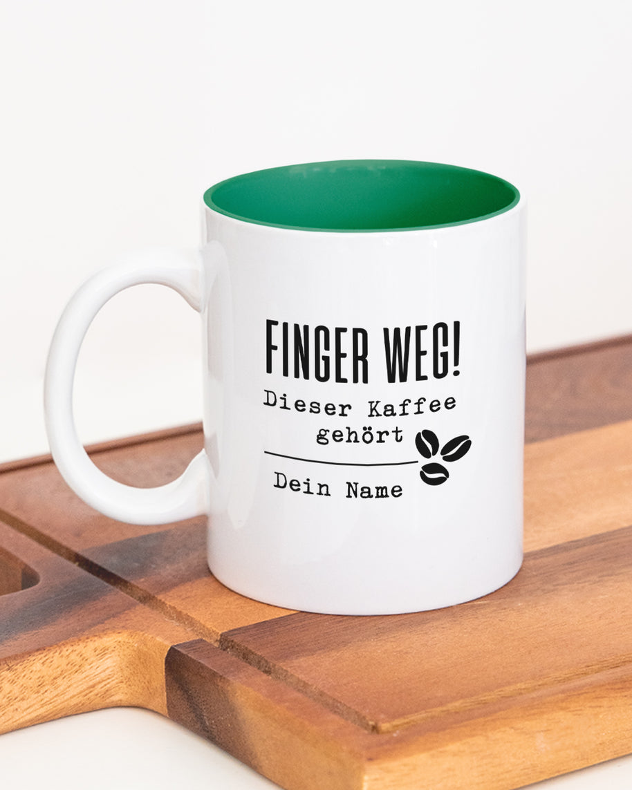 Finger weg - Tasse