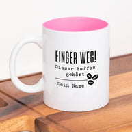 Finger weg - Tasse