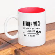 Finger weg - Tasse