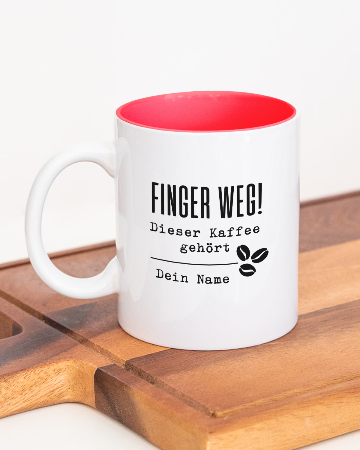 Finger weg - Tasse Rot Tasse Lieblingskollegen®