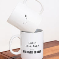 Willkommen im Team! (m) - Tasse