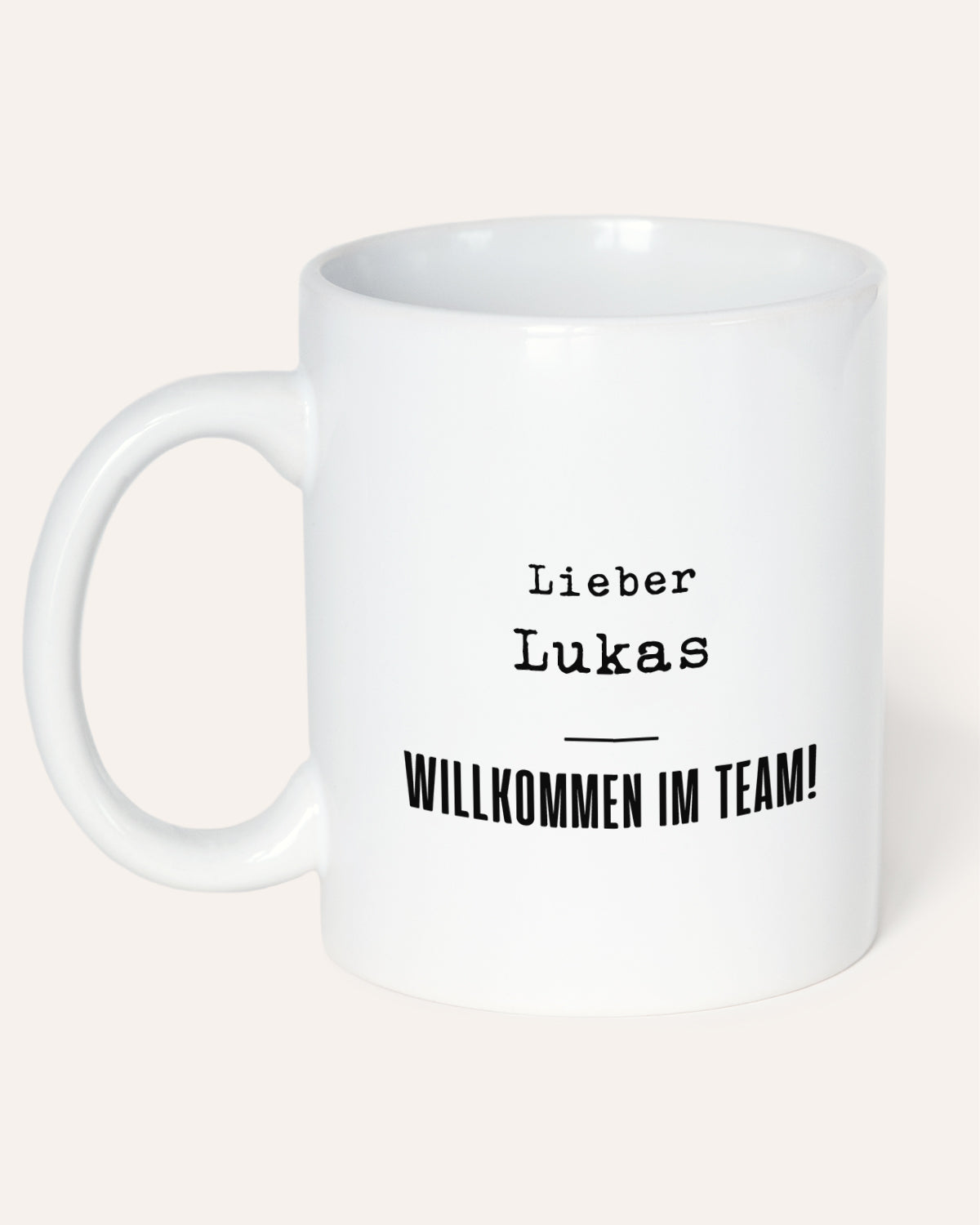 Willkommen im Team! (m) - Tasse Tasse Lieblingskollegen®