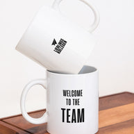 Welcome to the Team (+Wunschlogo) - Tasse