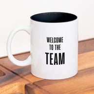 Welcome to the Team (+Wunschlogo) - Tasse