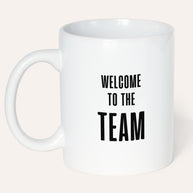 Welcome to the Team (+Wunschlogo) - Tasse