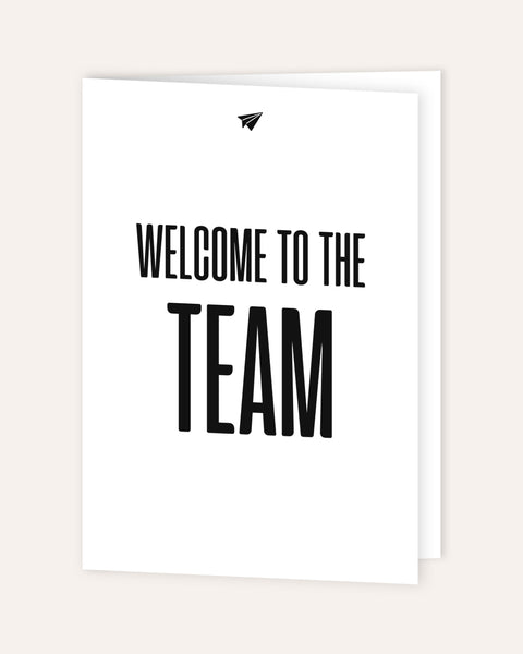 Welcome to the Team - Grußkarte Grußkarte Lieblingskollegen®