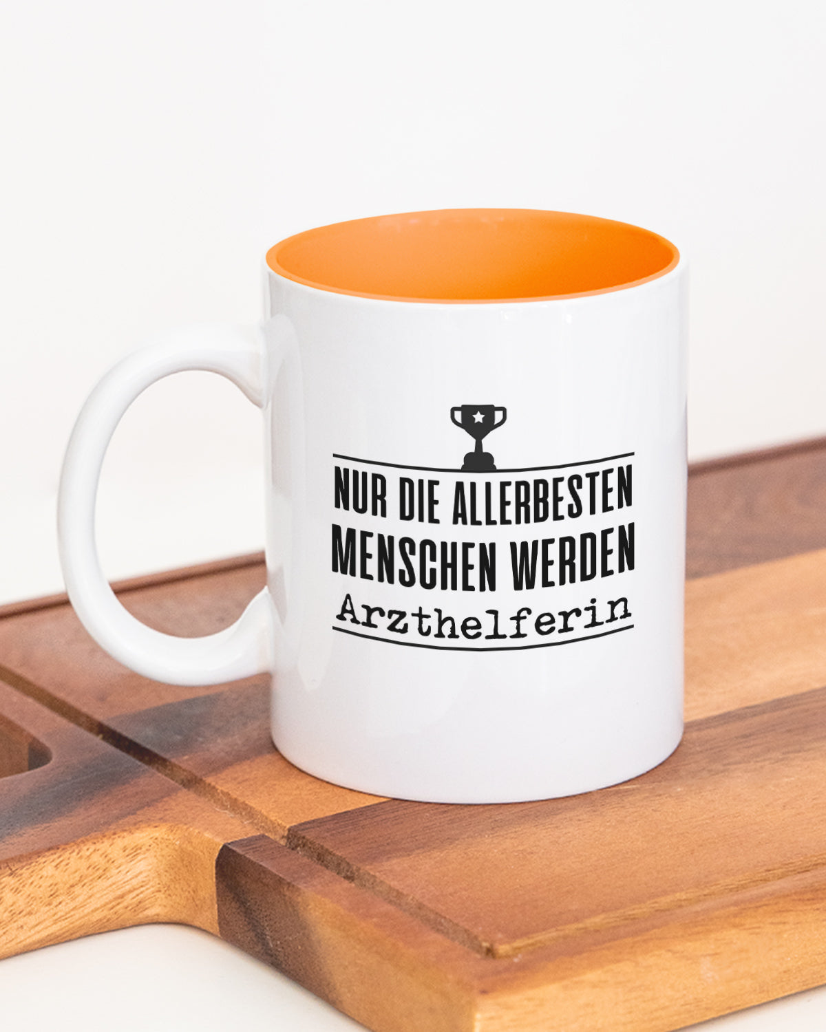 Nur die allerbesten (+Wunschberuf) - Tasse Orange Tasse Lieblingskollegen®