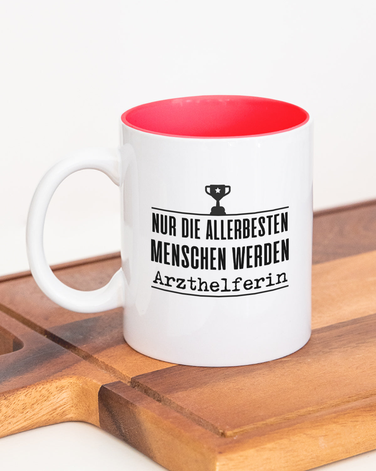 Nur die allerbesten (+Wunschberuf) - Tasse Rot Tasse Lieblingskollegen®