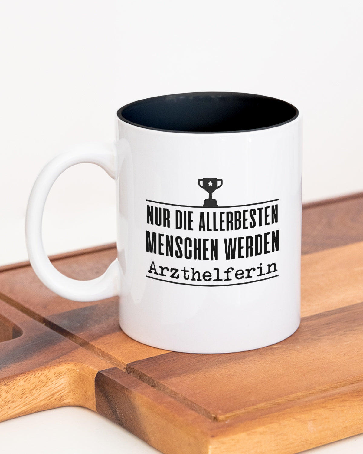 Nur die allerbesten (+Wunschberuf) - Tasse Schwarz Tasse Lieblingskollegen®