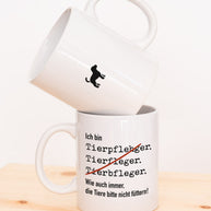 Ich bin Tierpfleger - Tasse Tasse Lieblingskollegen®