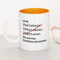 Ich bin Fahrlehrer - Tasse Orange Tasse LKM1375_Tasse_Ich-bin-Fahrlehrer_Mood_Shop_Orange Lieblingskollegen®