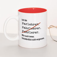 Ich bin Fahrlehrer - Tasse Rot Tasse LKM1375_Tasse_Ich-bin-Fahrlehrer_Mood_Shop_Rot Lieblingskollegen®