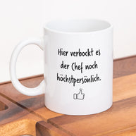 Hier verbockt es der Chef - Tasse