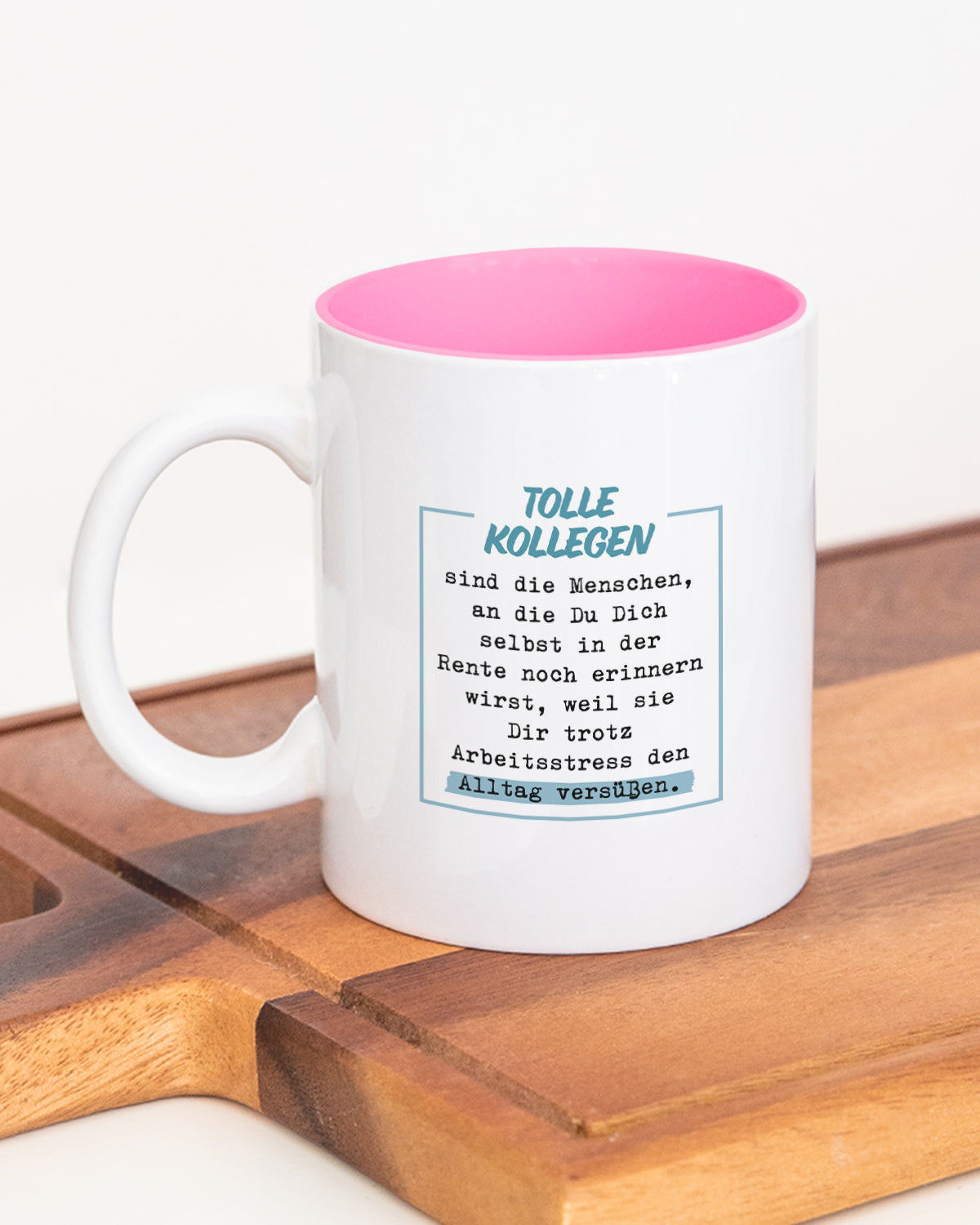 Tolle Kollegen - Tasse Pink Tasse Lieblingskollegen®