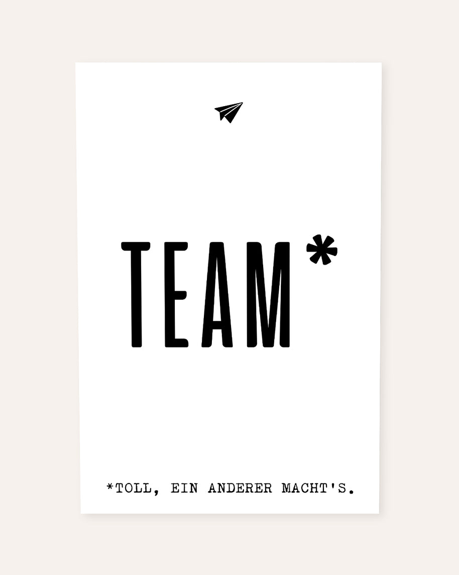 Team - Poster