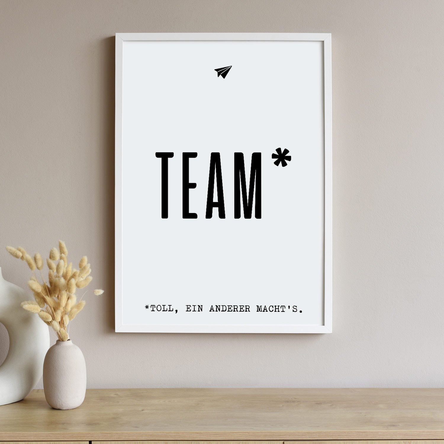 Team - Poster Poster Lieblingskollegen®