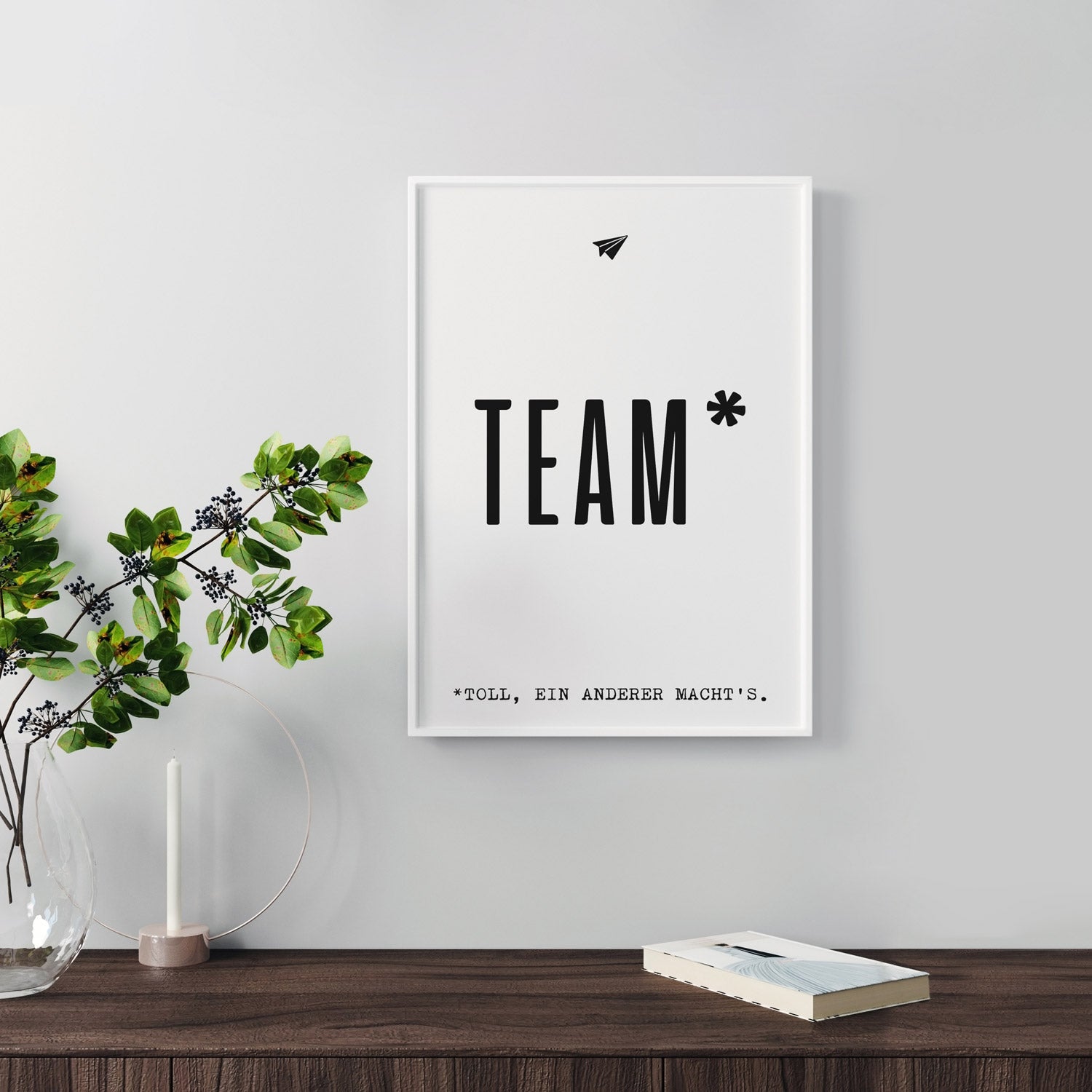 Team - Poster Poster Lieblingskollegen®