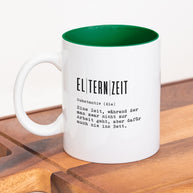 Definition Elternzeit - Tasse