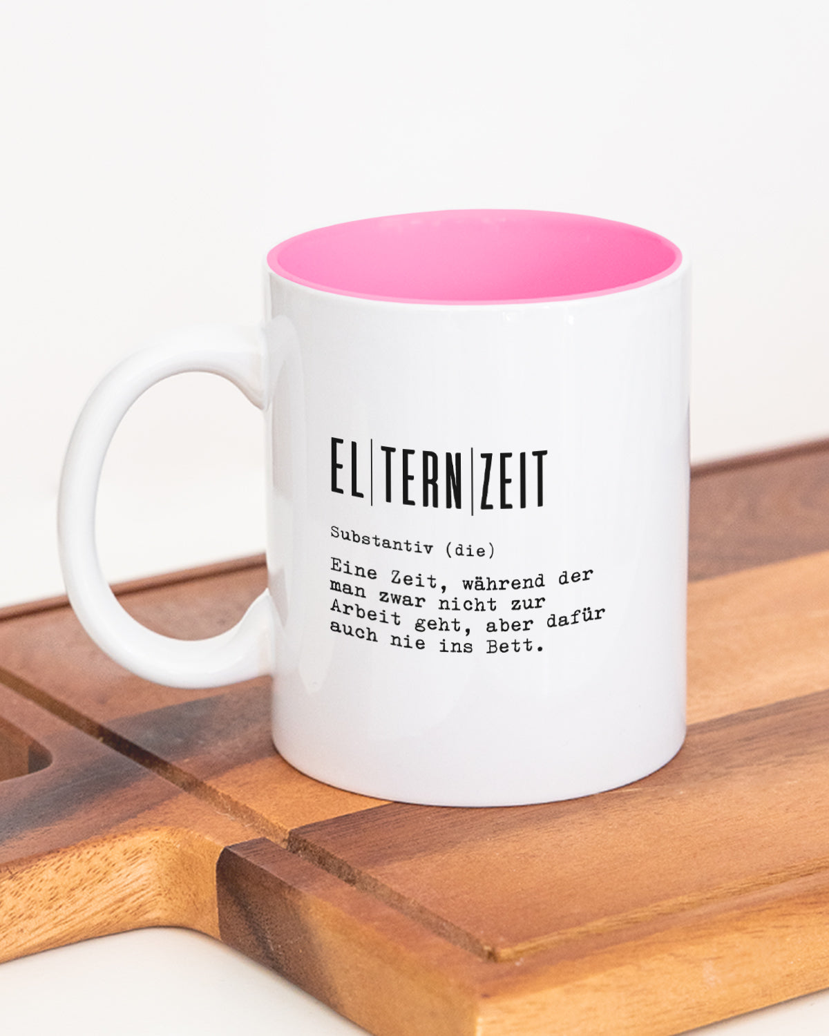 Definition Elternzeit - Tasse Pink Tasse Lieblingskollegen®