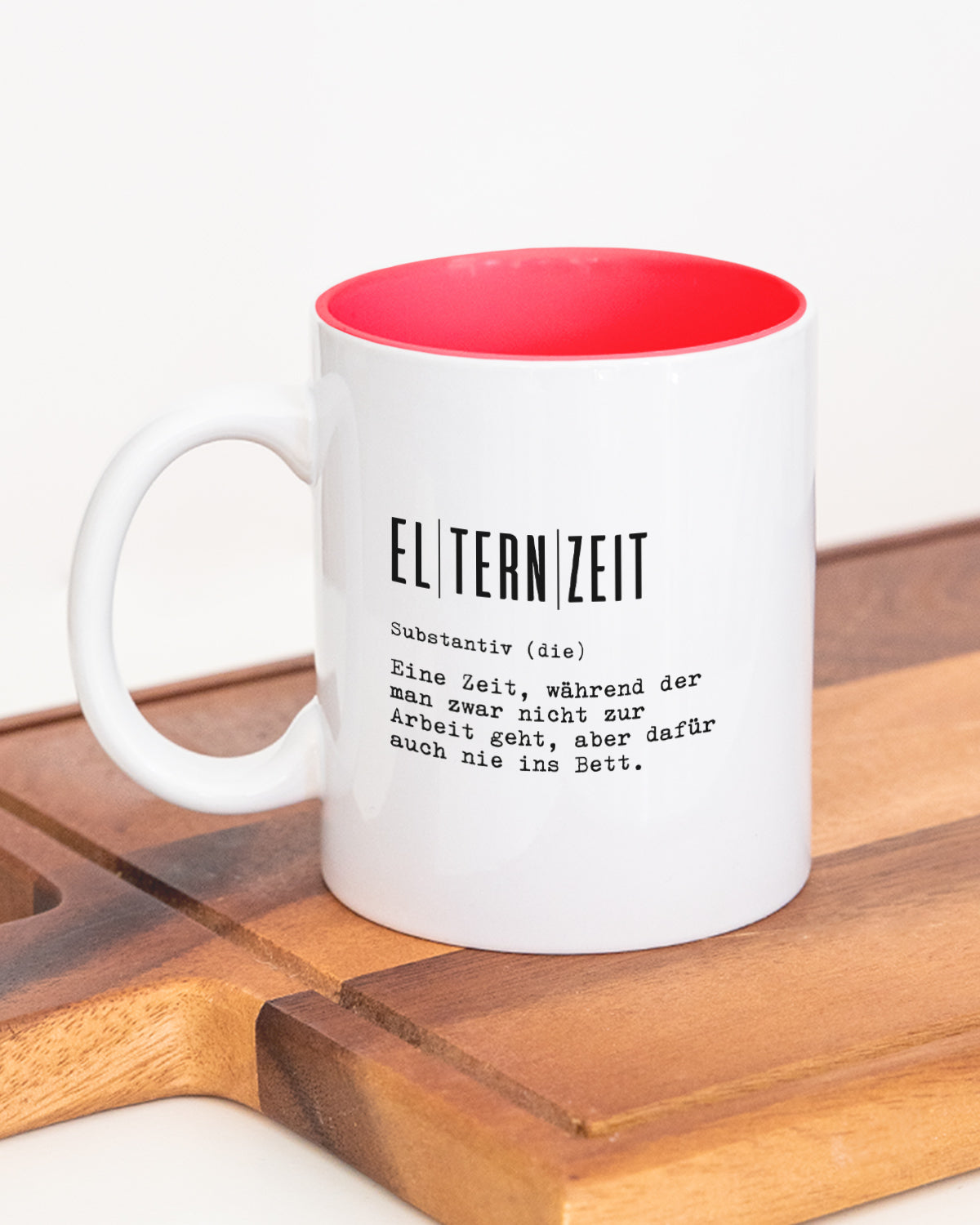 Definition Elternzeit - Tasse Rot Tasse Lieblingskollegen®