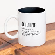 Definition Elternzeit - Tasse