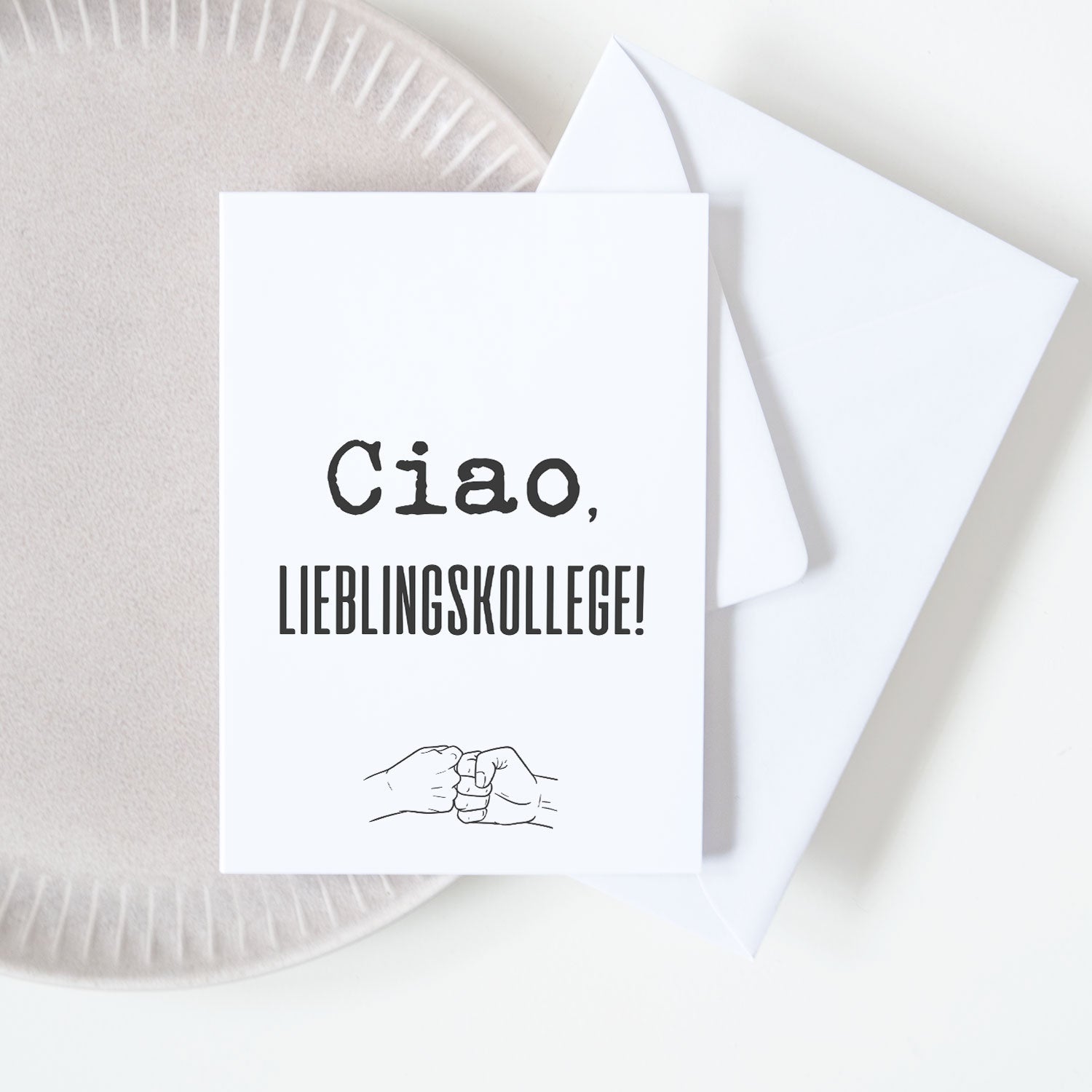 Ciao, Lieblingskollege! - Grußkarte Grußkarte Lieblingskollegen®