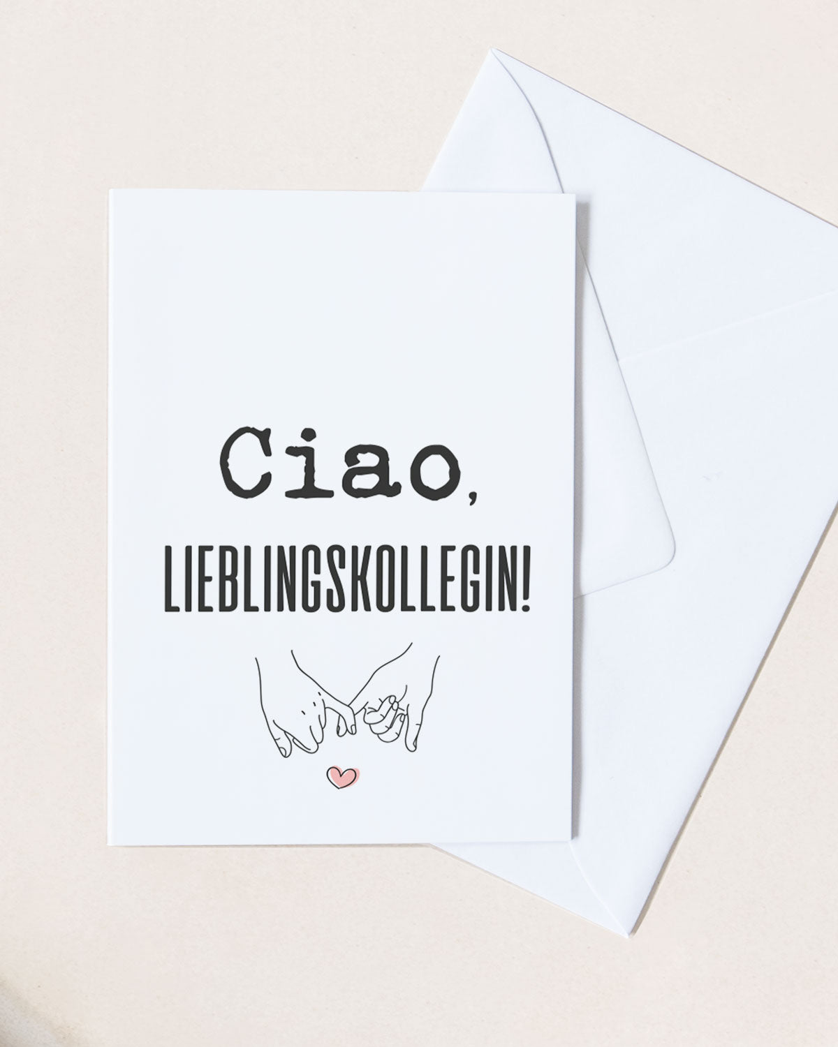 Ciao, Lieblingskollegin - Grußkarte Grußkarte Lieblingskollegen®