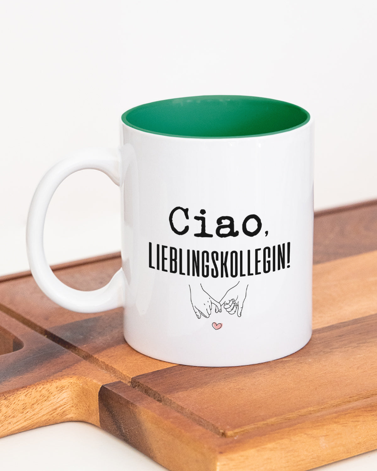 Ciao, Lieblingskollegin! - Tasse Dunkelgrün Tasse Lieblingskollegen®