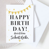 Happy Birthday! - Grußkarte