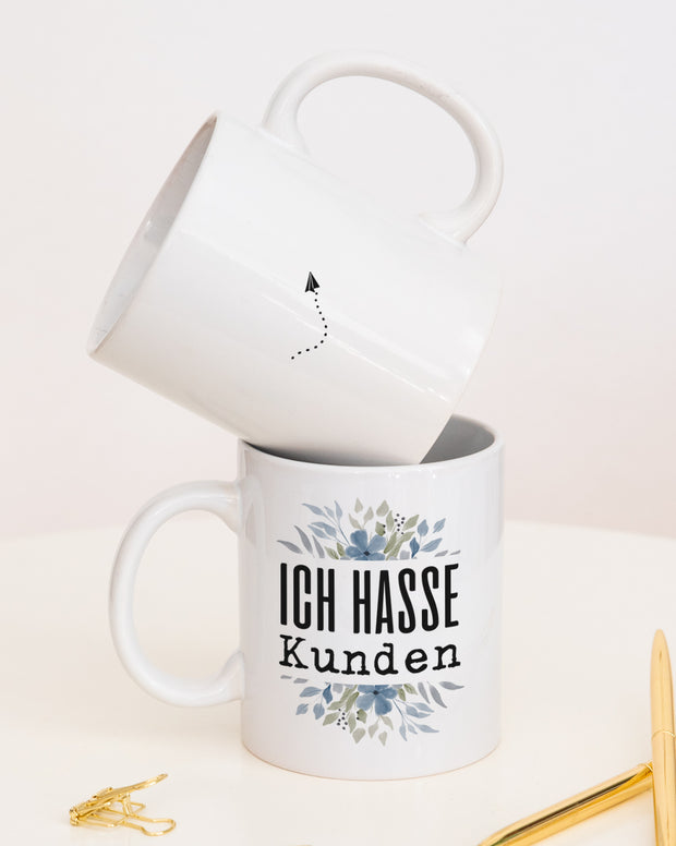 Ich hasse Kunden - Tasse