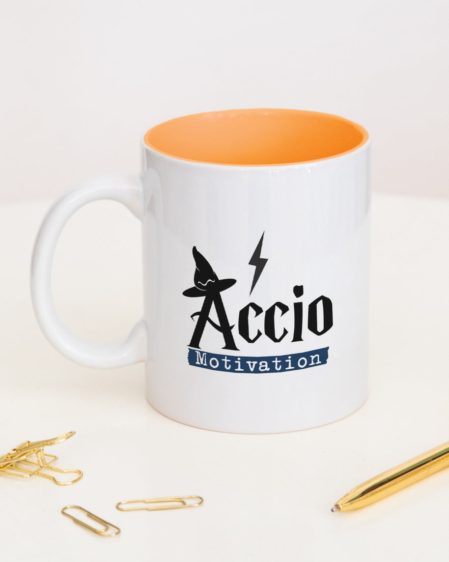 Accio Motivation - Tasse Orange Tasse Lieblingskollegen