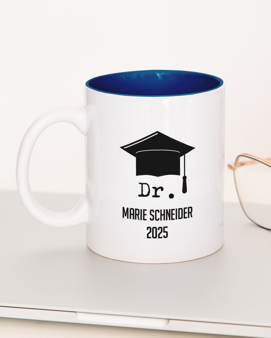 Dr. - Tasse Dunkelblau Tasse Lieblingskollegen