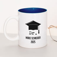 Dr. - Tasse Dunkelblau Tasse Lieblingskollegen