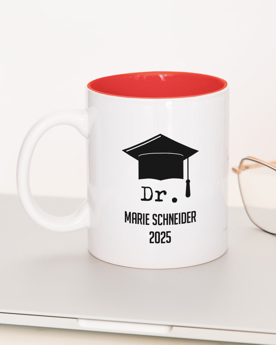 Dr. - Tasse Rot Tasse Lieblingskollegen