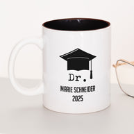 Dr. - Tasse Schwarz Tasse Lieblingskollegen