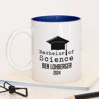 Bachelor of Science - Tasse Dunkelblau Tasse Lieblingskollegen