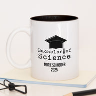 Bachelor of Science - Tasse Schwarz Tasse Lieblingskollegen