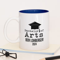 Bachelor of Arts - Tasse Dunkelblau Tasse Lieblingskollegen