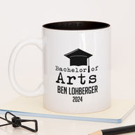 Bachelor of Arts - Tasse Schwarz Tasse Lieblingskollegen